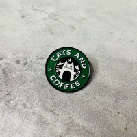Значок Котики и кофе от интернет-магазина Кофеин